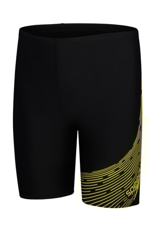 Calções ciclista de banho - Preto
