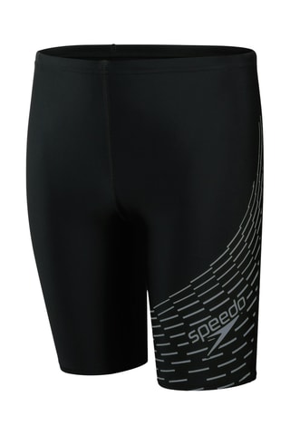 Calções ciclista de banho - Preto