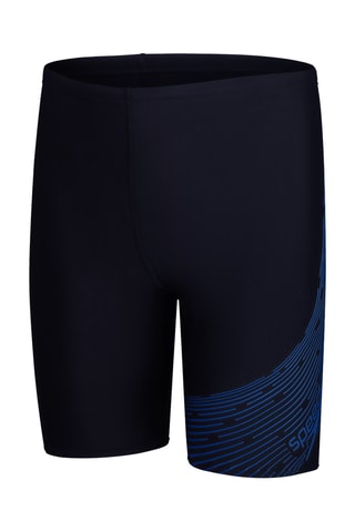 Calções ciclista de banho - Azul