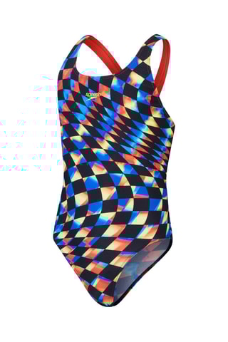 Fato de banho - Preto e azul-cobalto