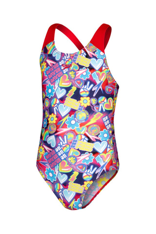 Fato de banho - Azul e vermelho