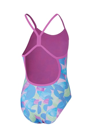 Fato de banho - Azul-celeste e rosa
