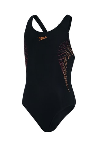 Fato de banho - Preto e laranja