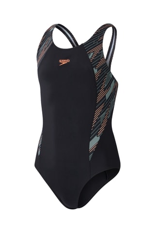 Fato de banho - Preto e verde-escuro