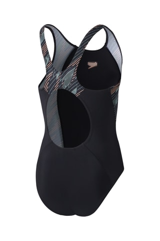 Fato de banho - Preto e verde-escuro