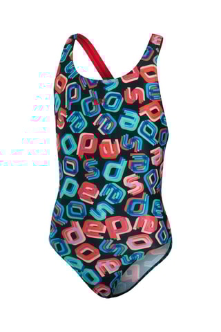 Fato de banho - Preto e vermelho