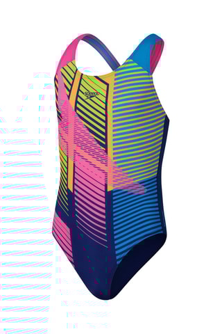 Fato de banho - Azul e rosa