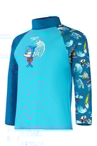 T-shirt de banho - Azul-celeste