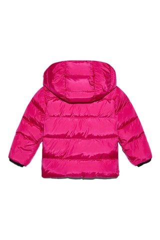 Gewatteerde Jas met Capuchon - Roze