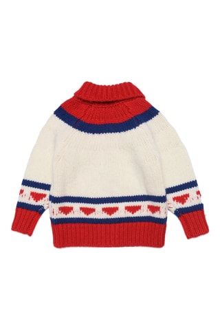 Scheerwollen Vest - Wit