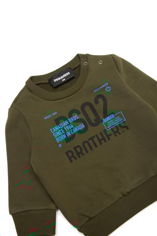 Sweater - Kaki en Zwart