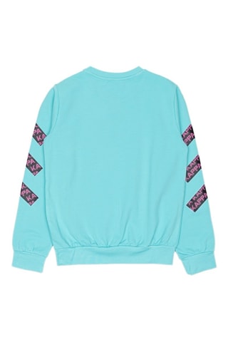 Sweat et pantalon - Turquoise et noir