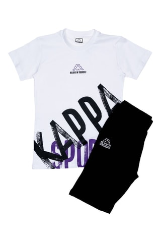 T-shirt et short - Blanc et noir