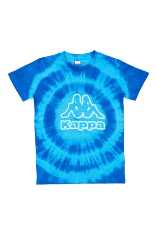 T-shirt tie and dye et short - Turquoise et noir