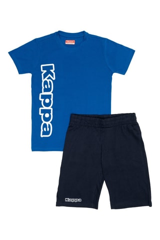 T-shirt et short - Ciel et bleu marine