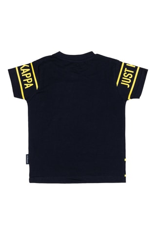 T-shirt et bermuda - Bleu nuit et jaune