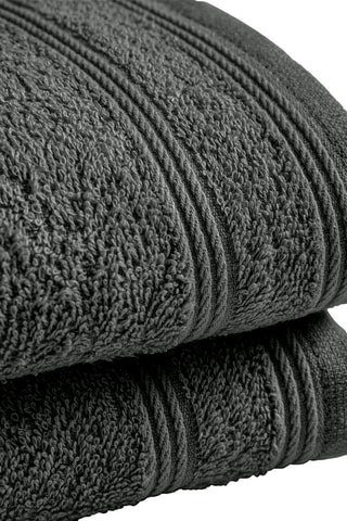 2 serviettes invité - Ardoise - 30 x 50 cm