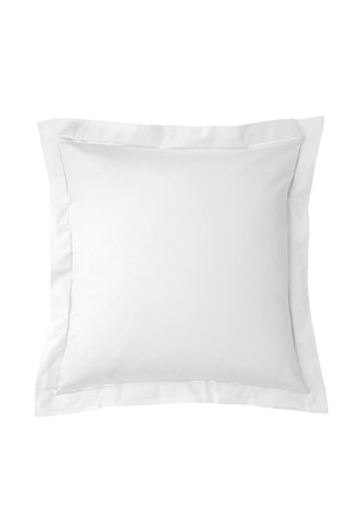 Taie d'oreiller en percale de coton 80 fils/cm² Julian - Neige