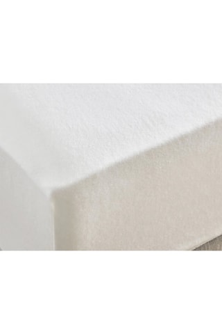Protège-matelas flanelle - Blanc
