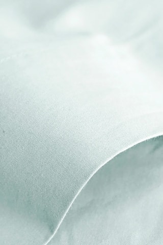 Drap plat en coton 57 fils/cm² - Menthe