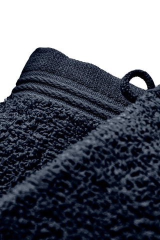 2 gants de toilette Spa - Bleu marine