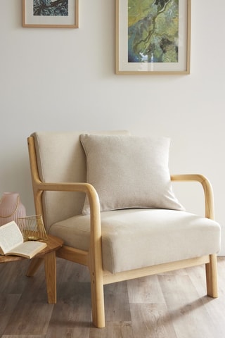 Coussin Elios - Taupe - 50 x 50 cm