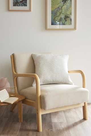 Coussin Elios - Ivoire - 50 x 50 cm