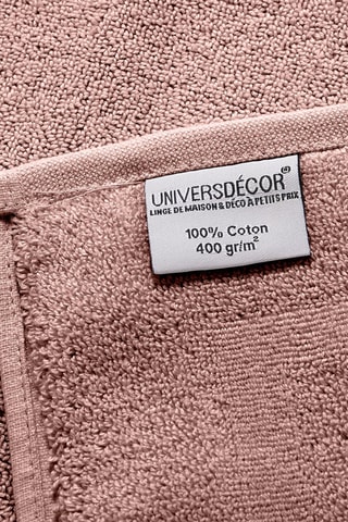 Drap de bain - Vieux rose - 90 x 150 cm