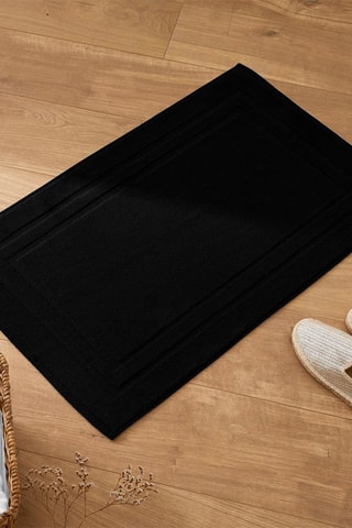 Tapis de bain - Noir - 50 x 80 cm