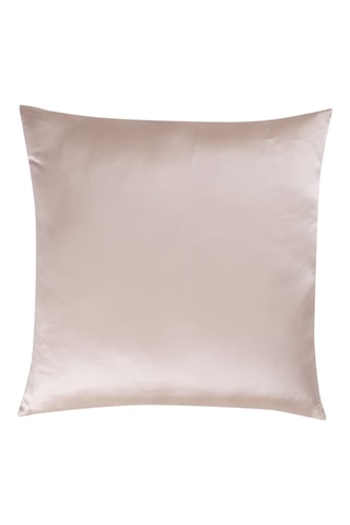 Taie d'oreiller en soie - Champagne