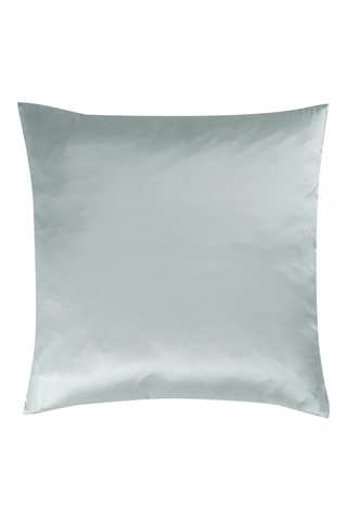 Taie d'oreiller en soie - Sauge