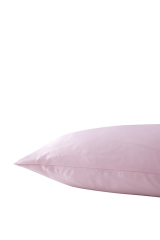 Taie d'oreiller en soie - Rose