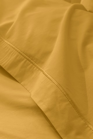 Drap plat en percale de coton 80 fils/cm² - Mangue