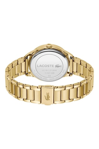 Montre à quartz en acier - Doré