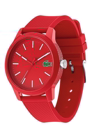 Montre à quartz en silicone - Rouge