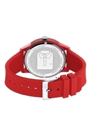 Montre à quartz en silicone - Rouge