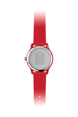 Montre à quartz en silicone - Rouge