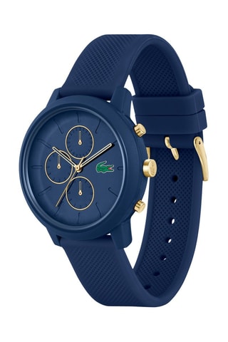 Montre à quartz en silicone - Bleu foncé