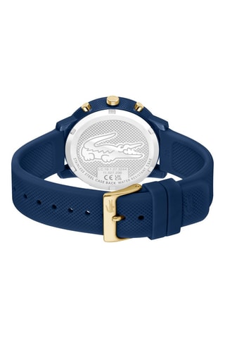 Montre à quartz en silicone - Bleu foncé