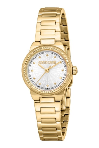 Montre à quartz en acier Eclisse - Doré et argenté