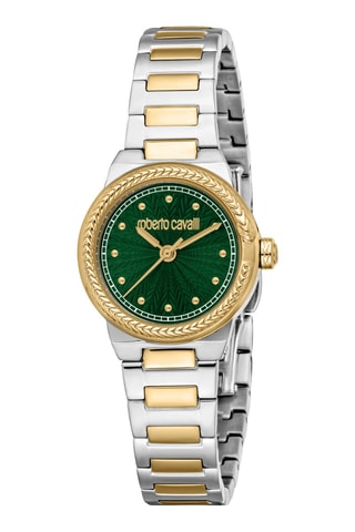 Montre à quartz en acier Eclisse - Argenté et doré