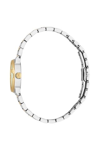 Montre à quartz en acier Eclisse - Argenté et doré