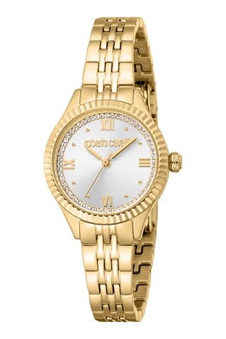 Montre à quartz en acier Fantasia - Doré et argenté