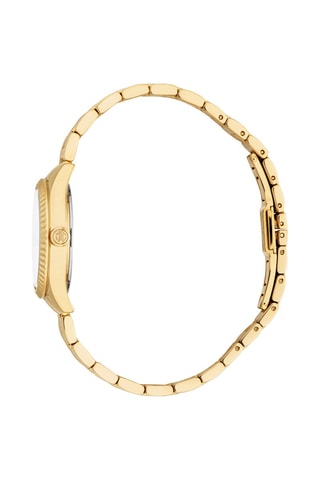 Montre à quartz en acier Fantasia - Doré et argenté