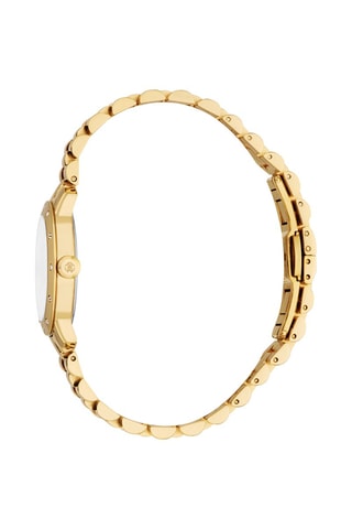 Montre à quartz en acier Fiducia - Doré et argenté