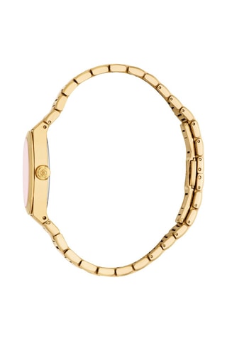 Montre à quartz en acier Venezia - Doré et bordeaux