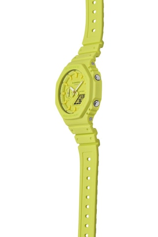 Montre G-Shock à quartz en résine - Chronomètre - Jaune