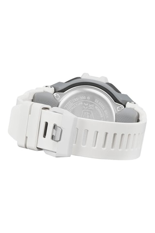 Montre G-Shock à quartz en résine - Chronomètre - Blanc et gris