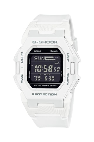 Montre G-Shock à quartz en résine - Chronomètre - Blanc