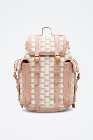 Sac à dos en cuir - Rose